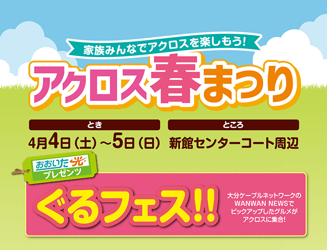 アクロス春まつり